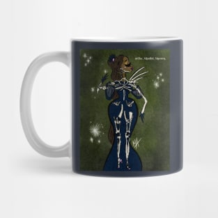 Gothic Dancing Skeleton Queen Mug